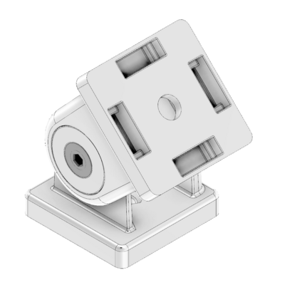 42-100-1 MODULAR SOLUTIONS PIVOT JOINT<br>45 PIVOT JOINT